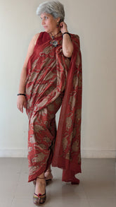 FIERY STRIPES SAREE
