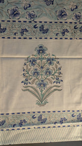 GLEAM BLUE TABLE RUNNER