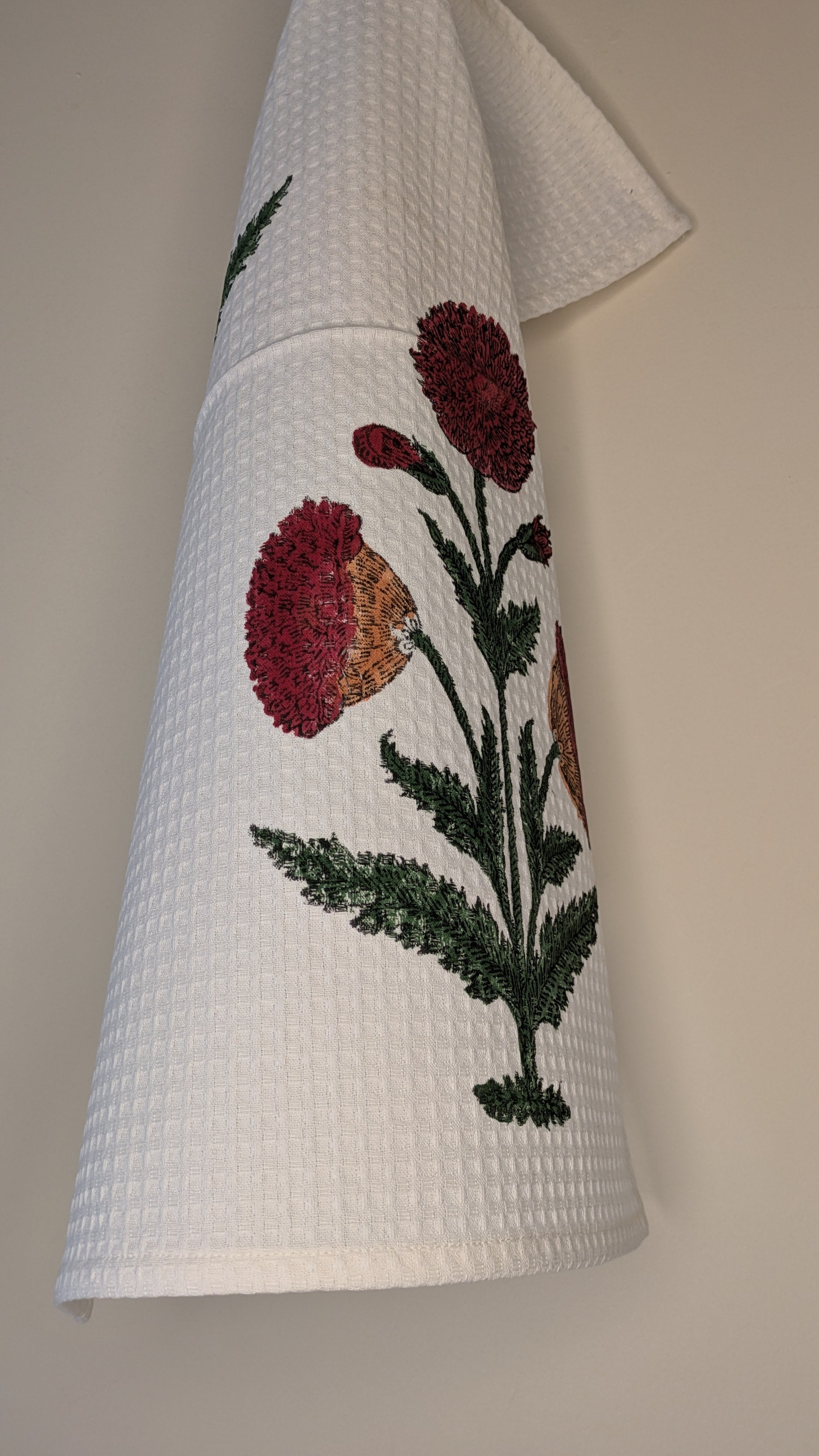 RED POPPY Hand -Towels