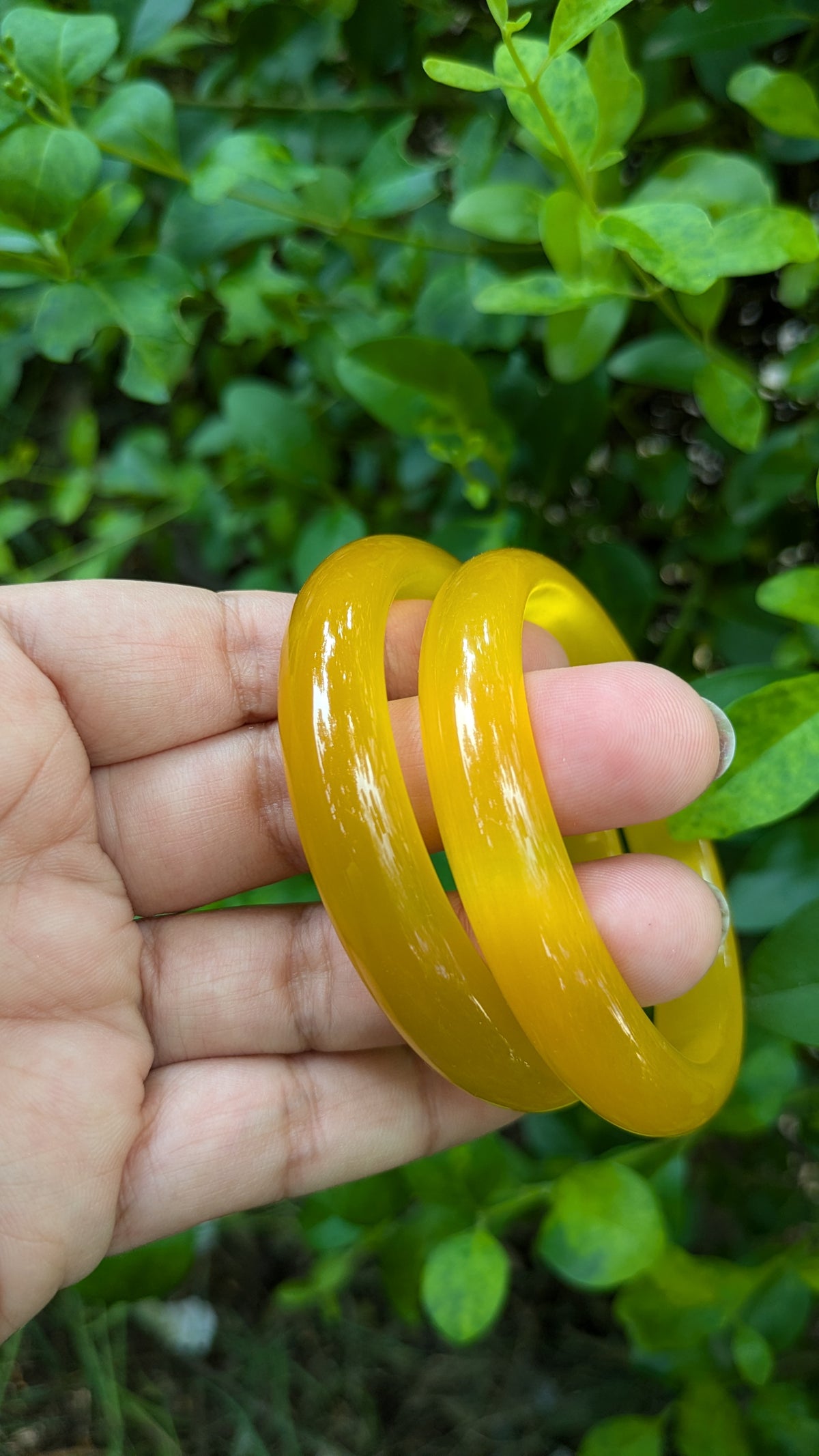 AMBER YELLOW