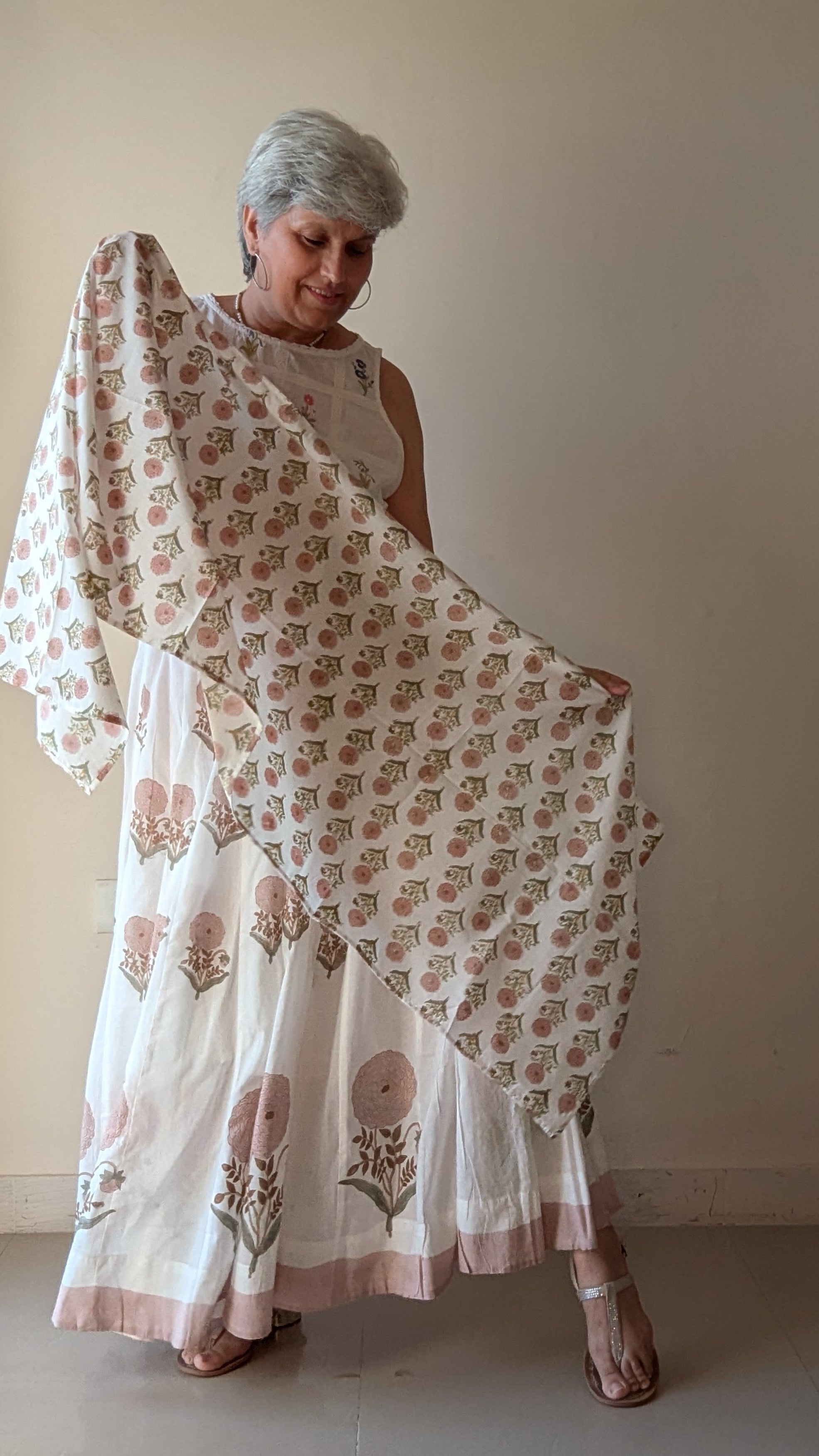VINTAGE POPPY STOLE