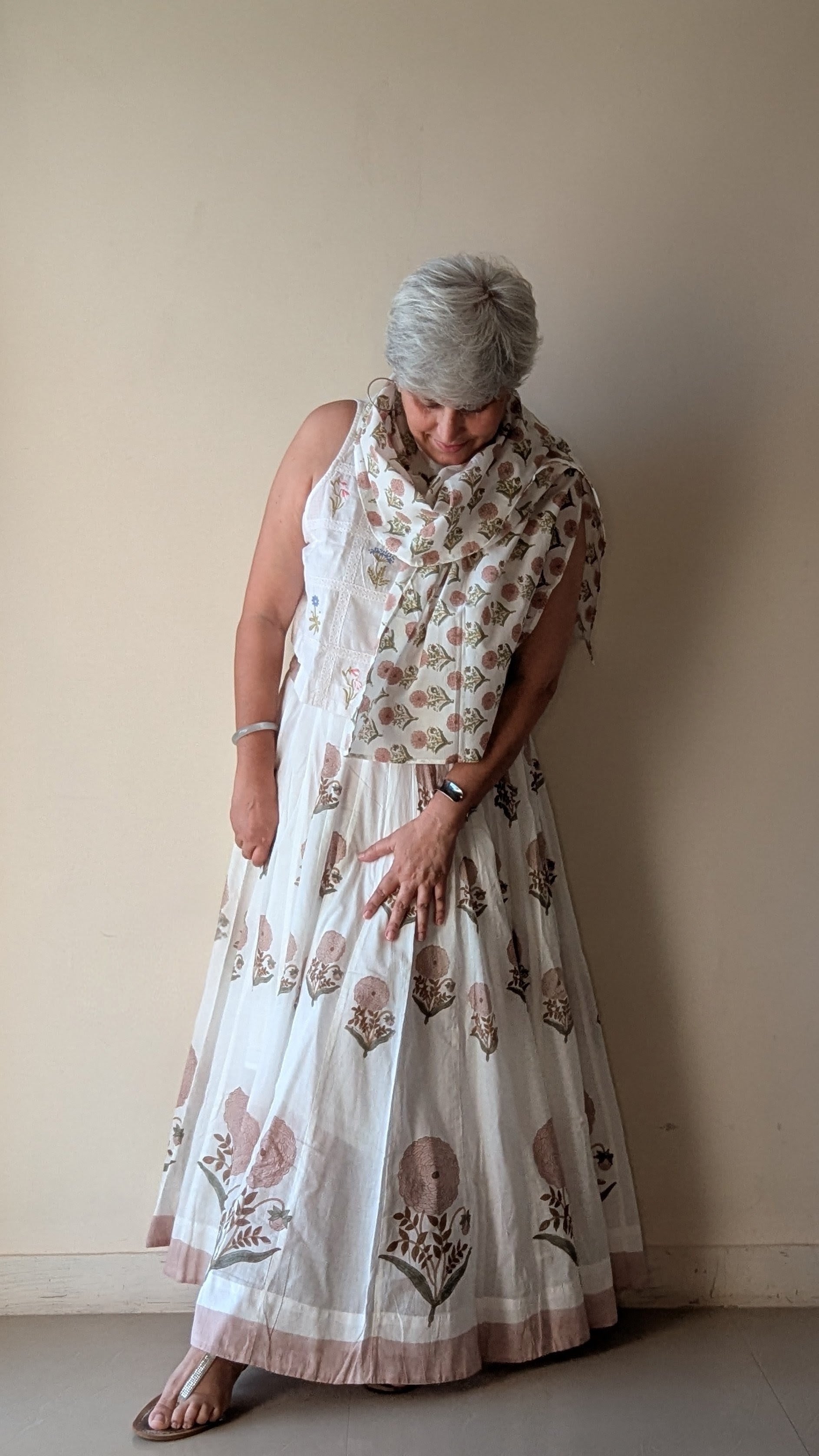 VINTAGE POPPY STOLE