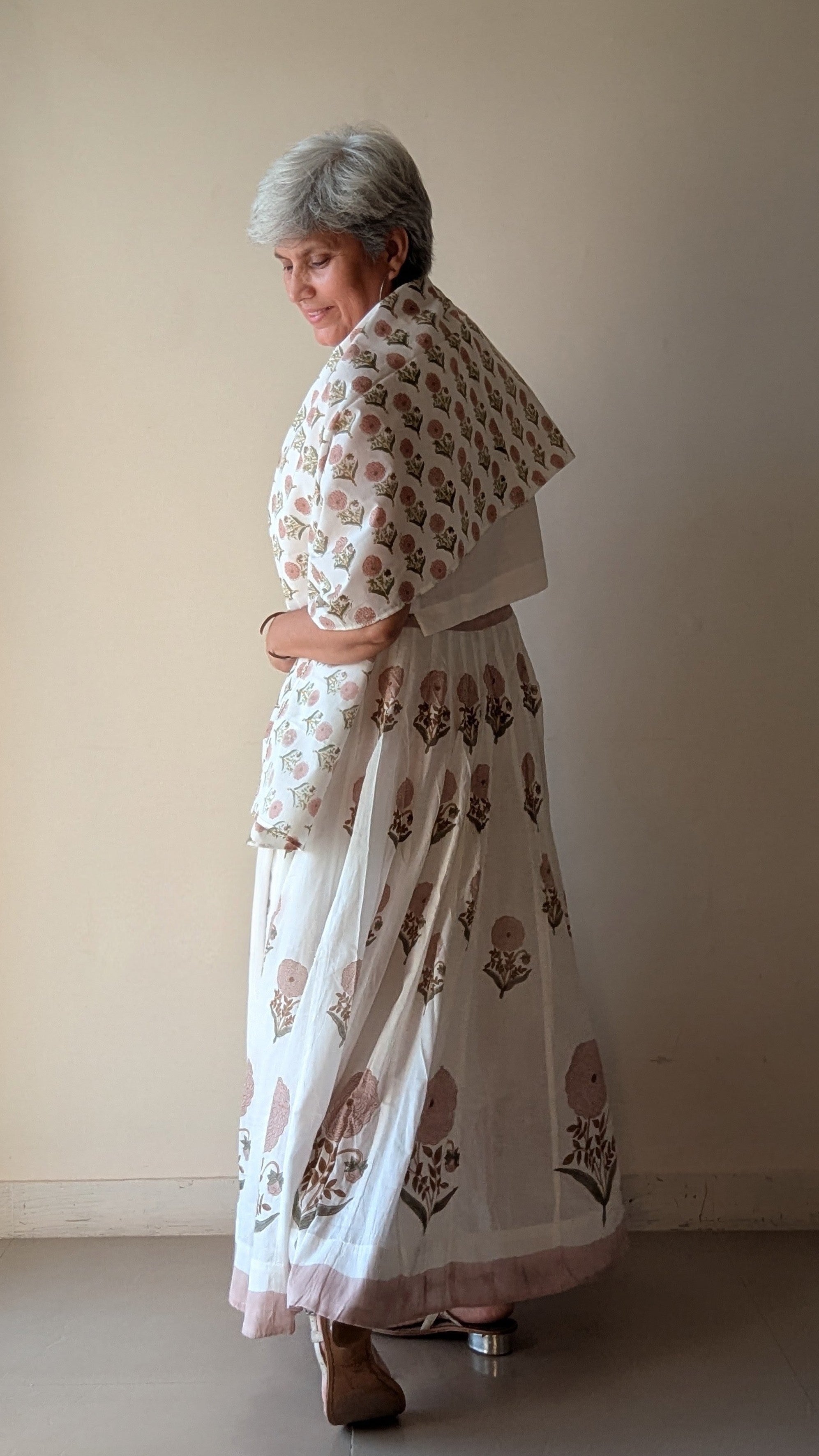VINTAGE POPPY STOLE