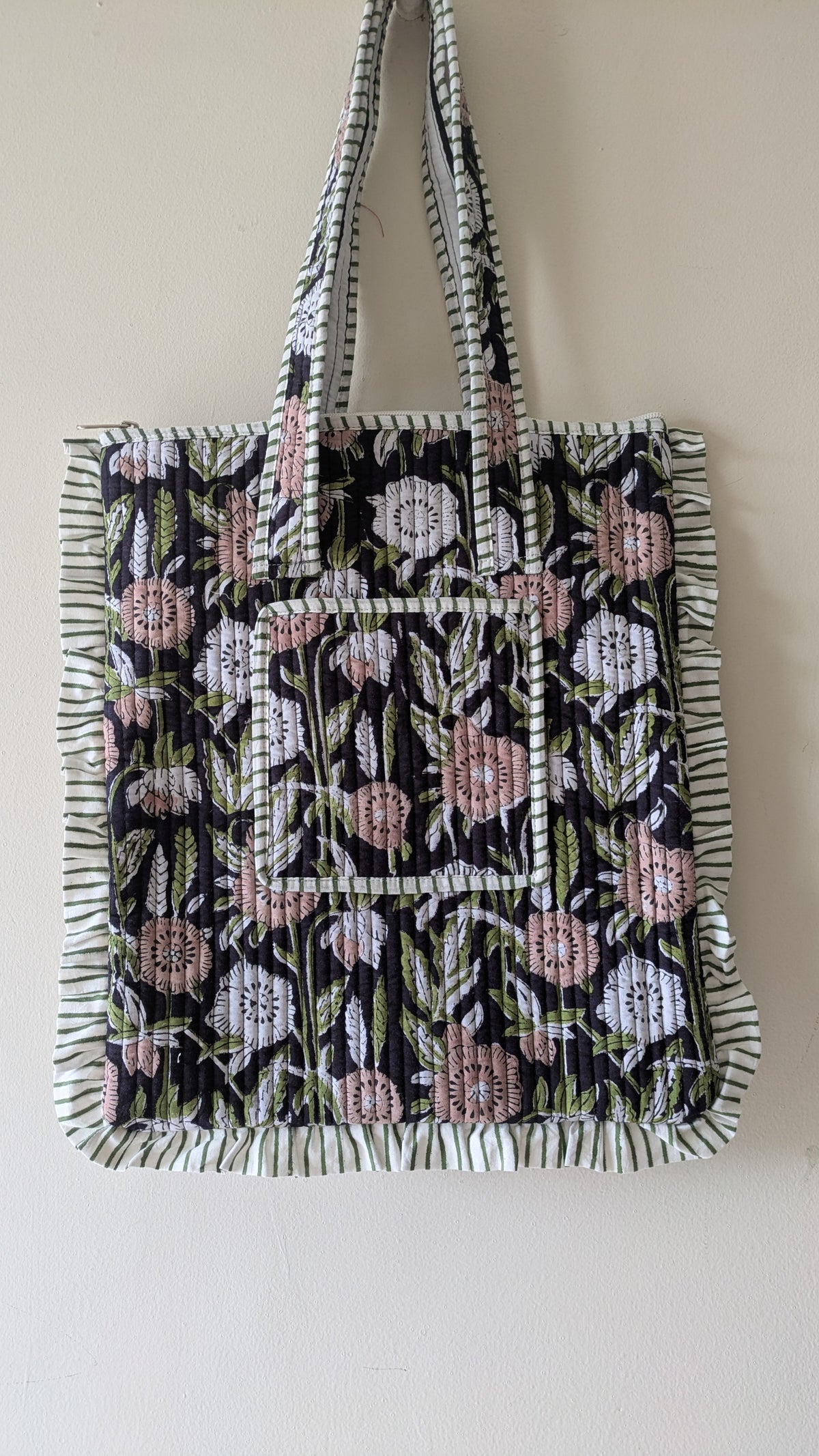 MIDNIGHT BLOOM TOTE