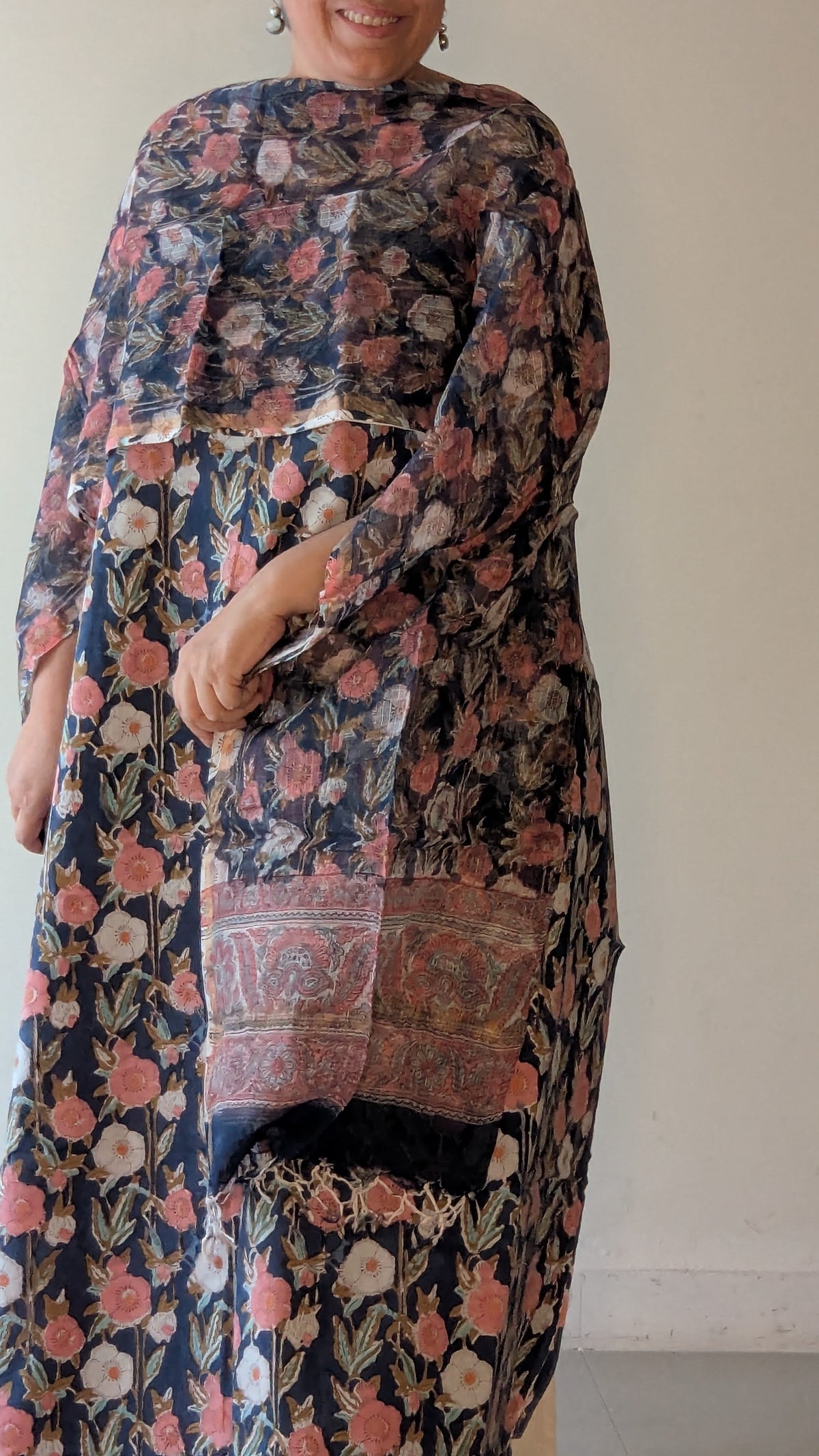 BLUSH ON BLUE
