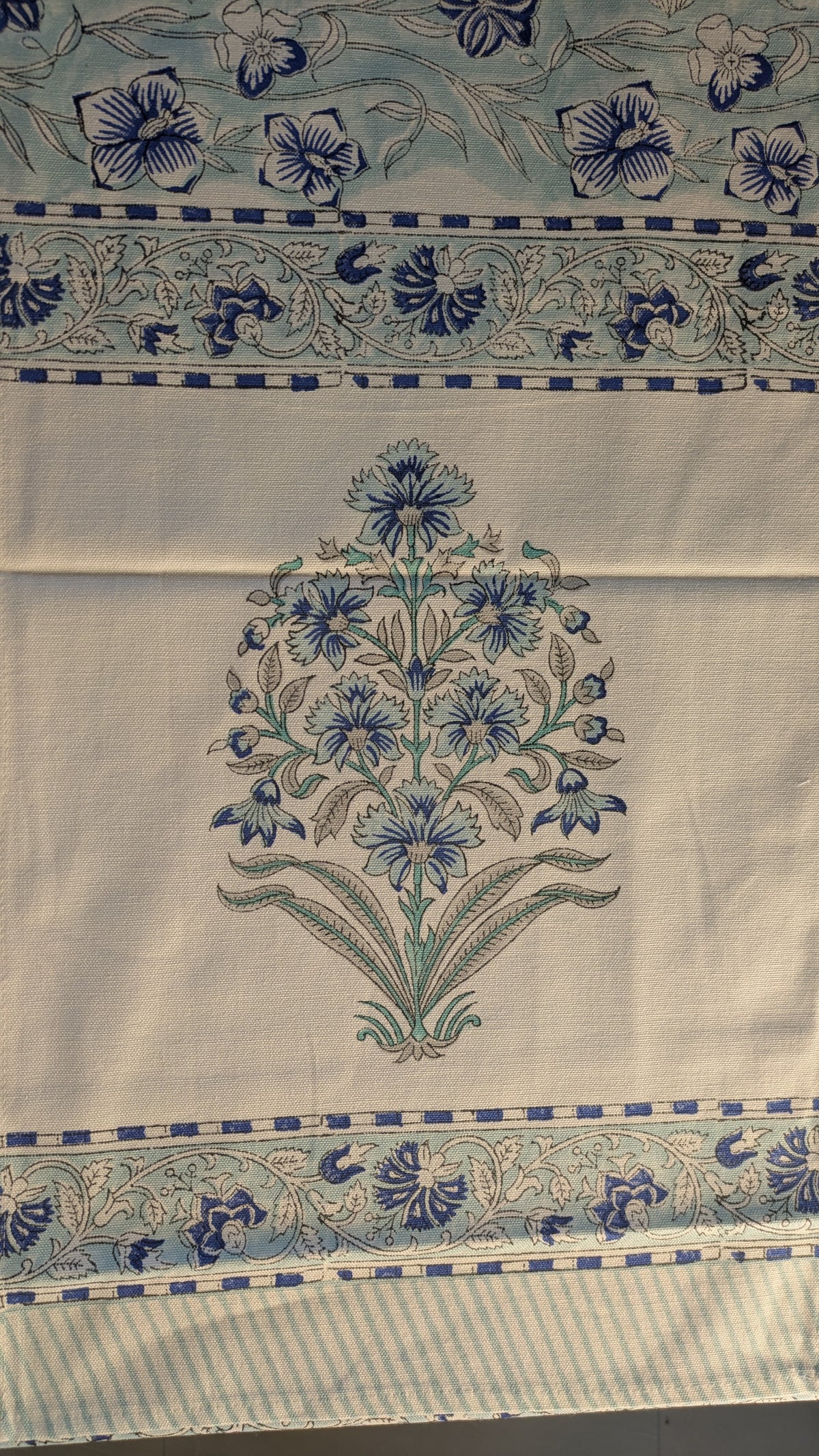 GLEAM BLUE TABLE RUNNER