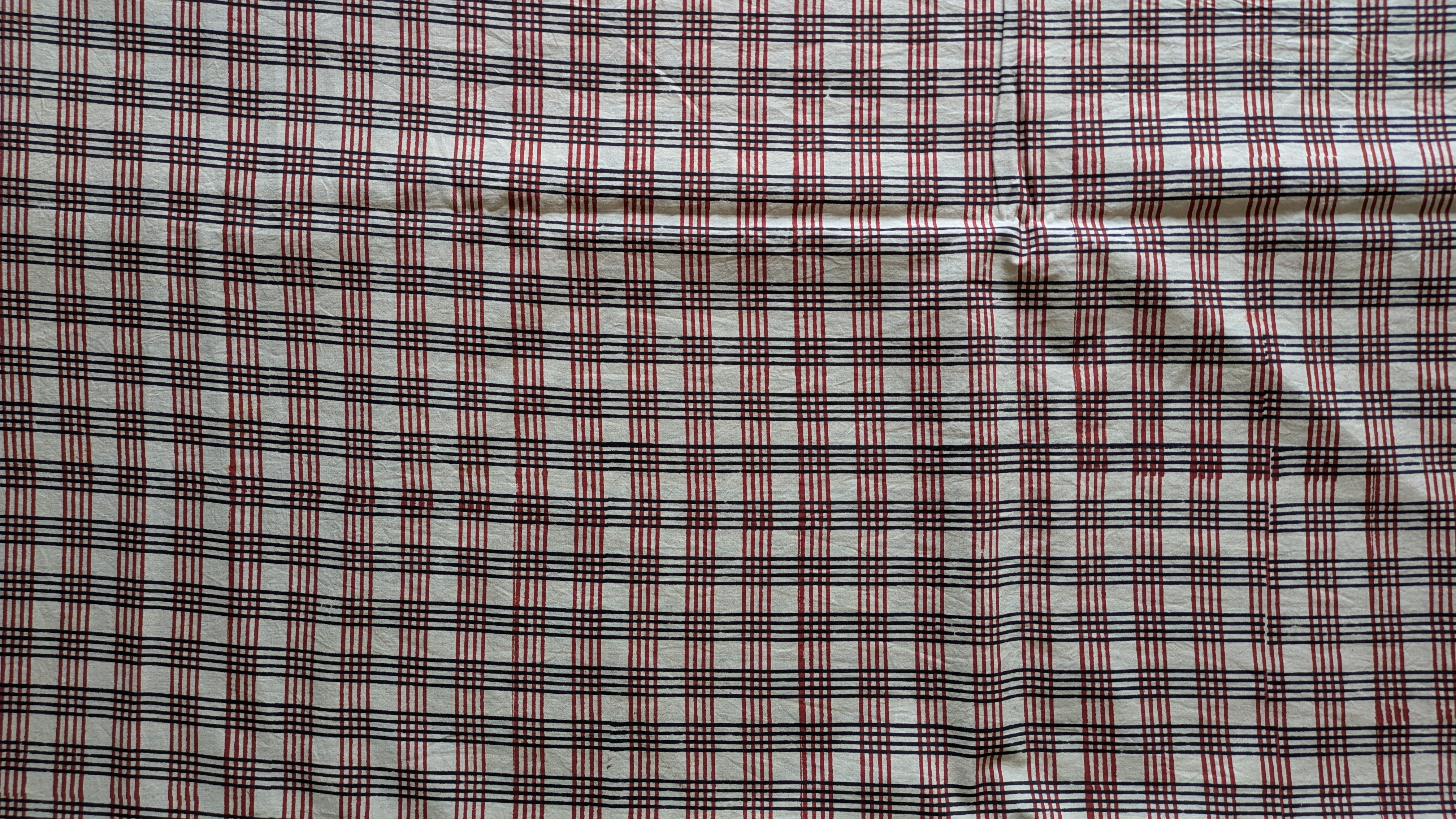 RUST & BLACK CHECKS